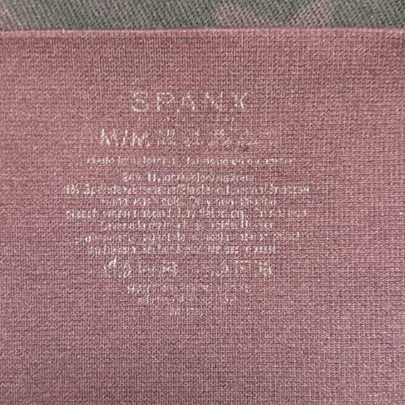 Spanx Look at Me Now high waist seamless camouflage leggings in wine size medium - Picture 14 of 15